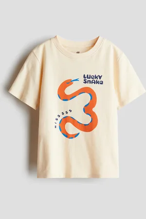 H&M Printed cotton T-shirt