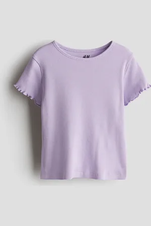 H&M Ribbed jersey top