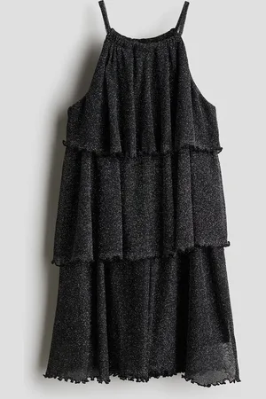 H&M Shimmering tiered dress