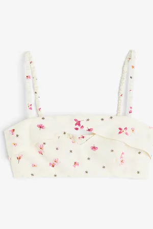H&M Linen-blend bralette