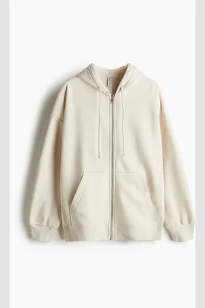 H&M Oversized zip-through hoodie