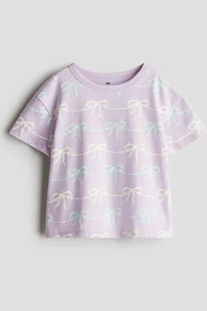 H&M Printed jersey top