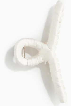 H&M Satin-covered hair claw