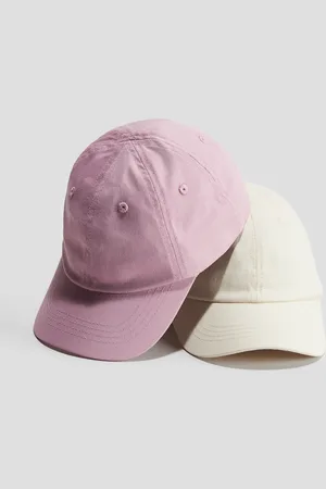H&M 2-pack cotton twill caps
