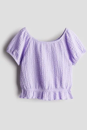 H&M Puff-sleeved top
