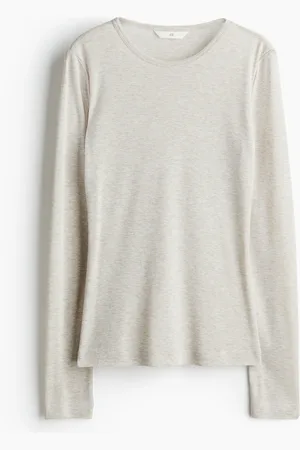 H&M Ribbed jersey top
