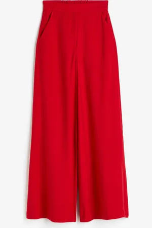H&M Wide twill trousers