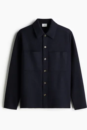 H&M Regular Fit Wool-blend overshirt
