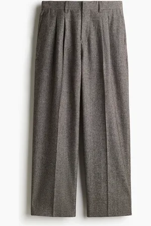 H&M Loose Fit Wool-blend trousers