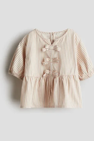 H&M Cotton poplin blouse