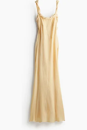 H&M Twist-detail crinkled dress