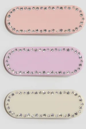 H&M 3-pack hair clips