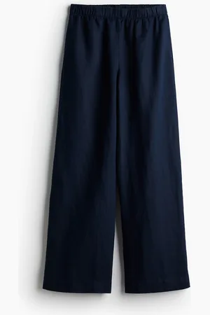 H&M Wide linen trousers