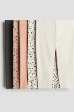 H&M 5-pack cotton Capri leggings