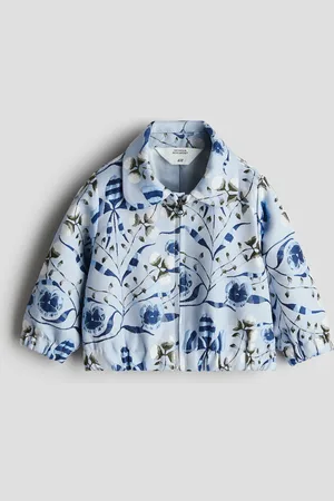 H&M Patterned jacquard-weave jacket