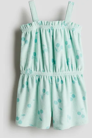 H&M Patterned terry jumpsuit