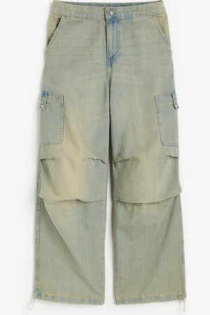 H&M Denim parachute trousers