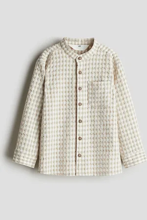 H&M Loose-fit textured shirt