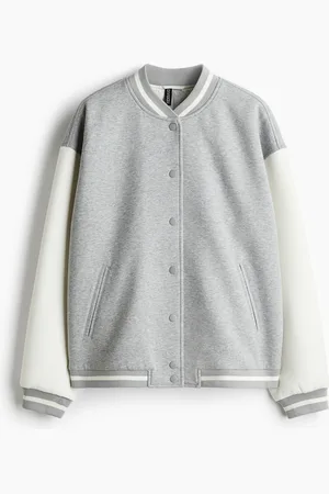 H&M Motif-detail baseball jacket