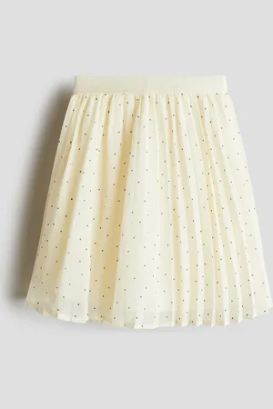 H&M Plissé chiffon skirt