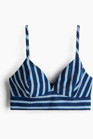 H&M Twill bralette top