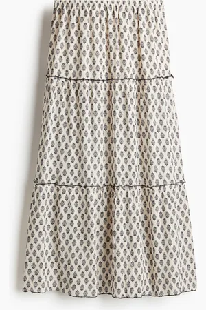 H&M Crinkled maxi skirt