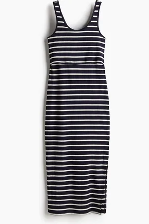 H&M MAMA Ribbed nursing dress
