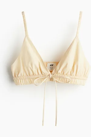 H&M Drawstring-detail bralette top