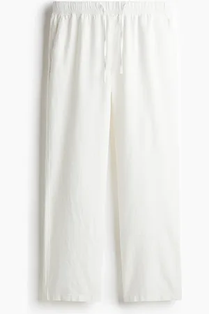 H&M Relaxed Fit Linen-blend trousers