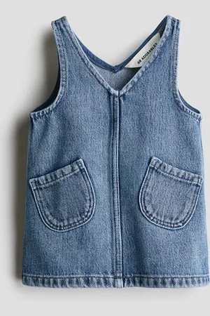 H&M Denim pinafore dress