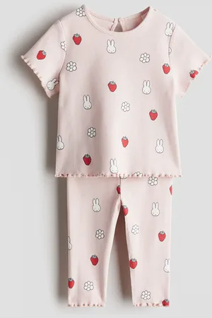 H&M 2-piece printed cotton set