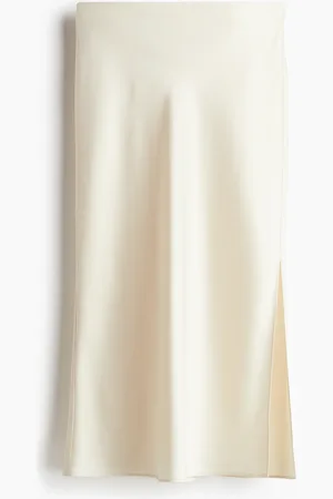 H&M Crêpe satin skirt
