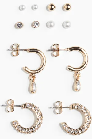 H&M 6 pairs earrings