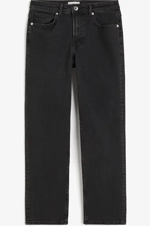 H&M Straight Regular Ankle Jeans