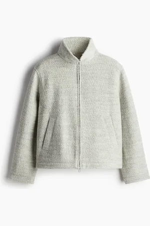 H&M Regular Fit Wool-blend bouclé jacket