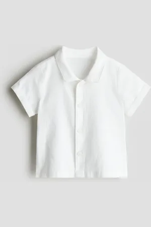 H&M Linen-blend shirt