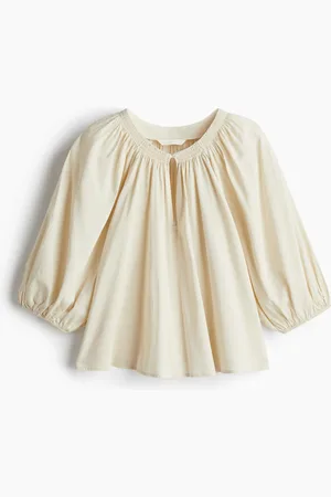 H&M Smock-neck blouse