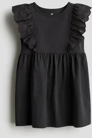 H&M Flounce-trimmed jersey dress