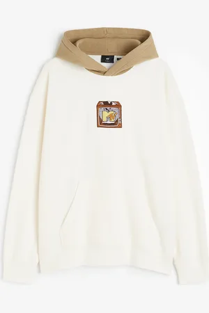 H&M Relaxed Fit Printed hoodie