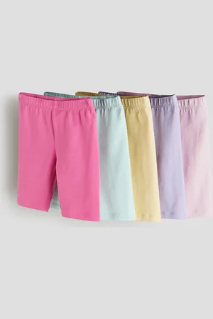 H&M 5-pack cotton cycling shorts