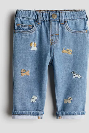 H&M Embroidery-detail jeans