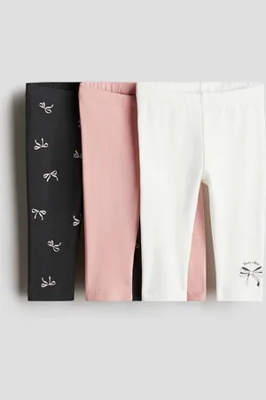 H&M 3-pack cotton jersey leggings