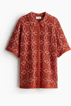 H&M Crocheted shirt