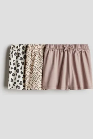 H&M 3-pack cotton shorts
