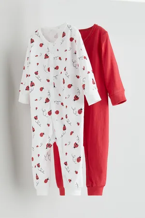 H&M 2-pack patterned cotton pyjamas