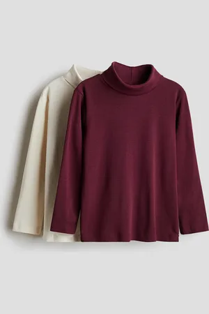 H&M 2-pack polo-neck tops
