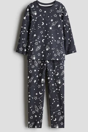 H&M Patterned jersey pyjamas