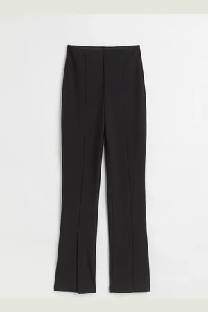 H&M Flared slit-hem leggings
