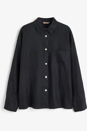 H&M Oversized linen shirt