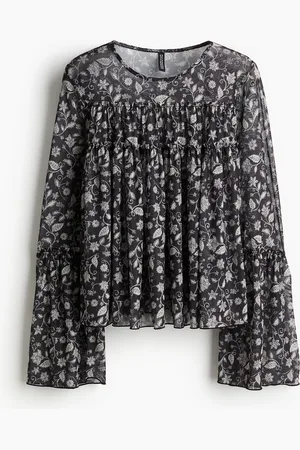 H&M Layered mesh top